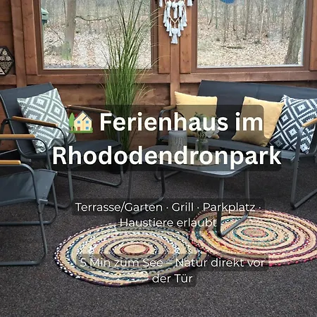 Bluetenhaus Im Rhododendronpark 5 Min Zum See